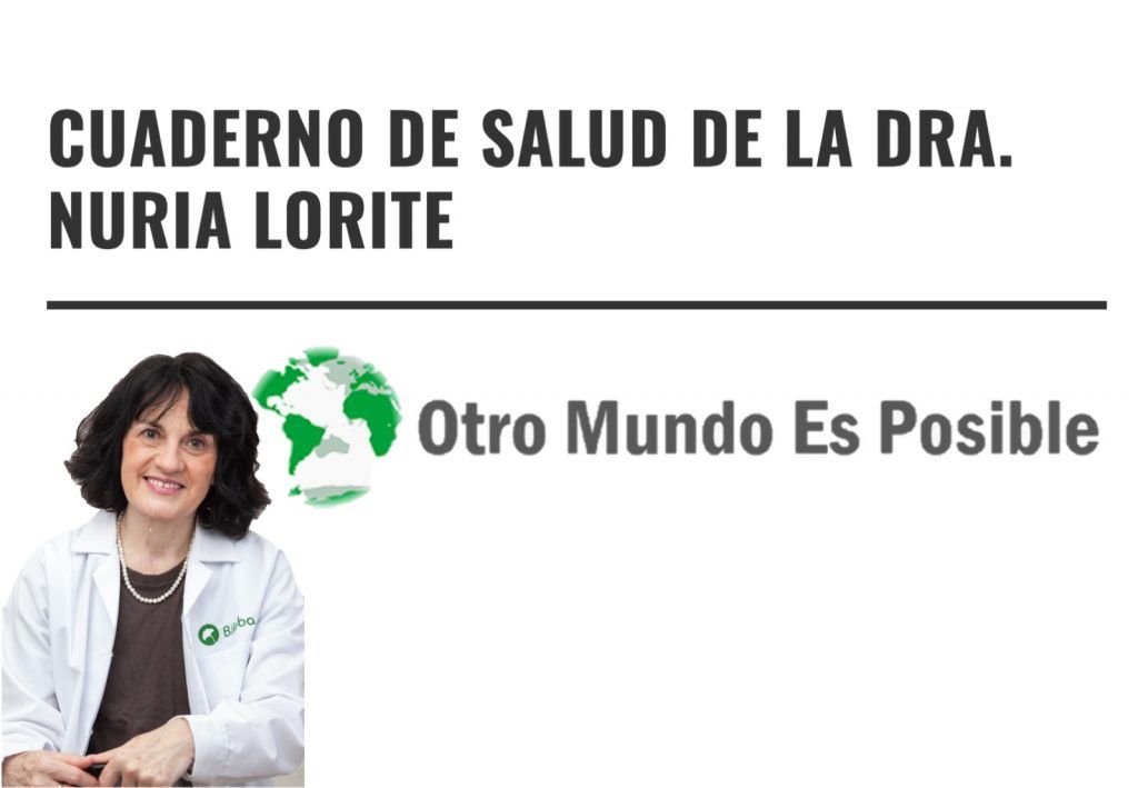 logo cuaderno de salud otro mundo es posible nuria lorite
