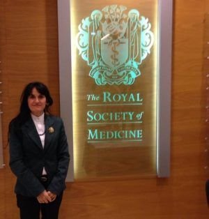 Nuria en royal society of medicine e1520375775989