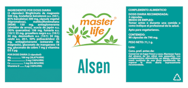 ALSEN.-alta sensibilidad MASTER-LIFE-dra Lorite